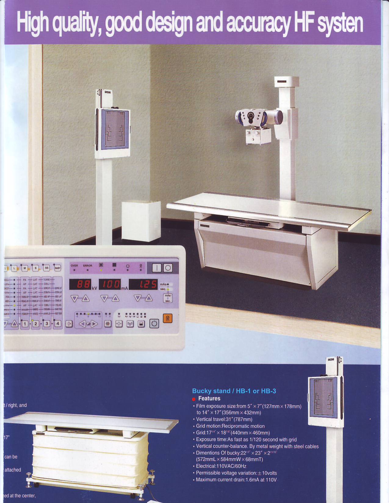 Máy X Quang cao tần IMAGE X-50 HYUNDAI